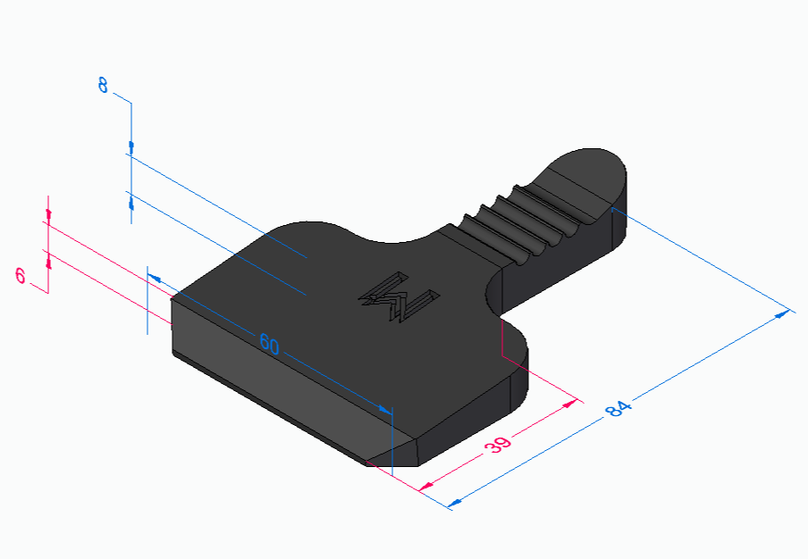 Brake pad holder